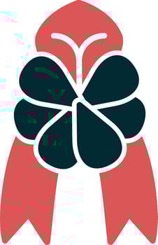 Ribbon Bow Vector Icon