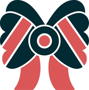 Ribbon Bow Vector Icon