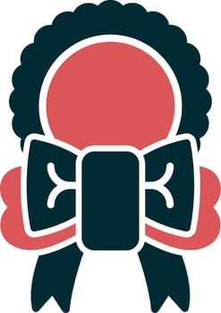 Ribbon Bow Vector Icon