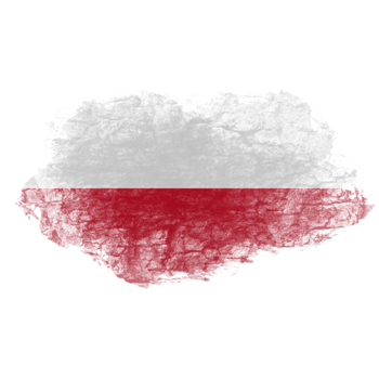 Poland Brush Flag png