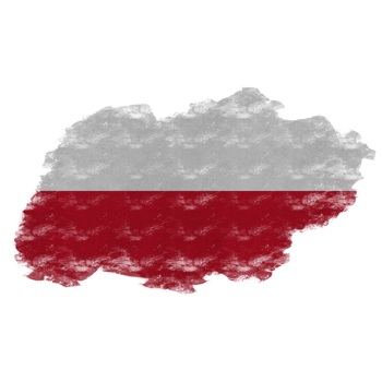 Poland Brush Flag png