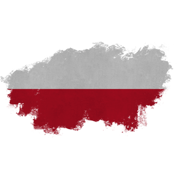 Poland Brush Flag png