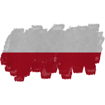 Poland Brush Flag png