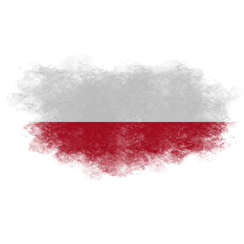 Poland Brush Flag png
