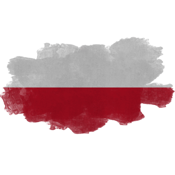 Poland Brush Flag png