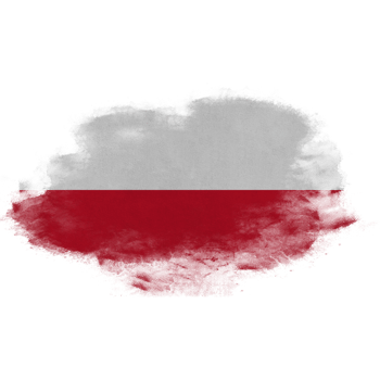 Poland Brush Flag png