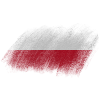 Poland Brush Flag png
