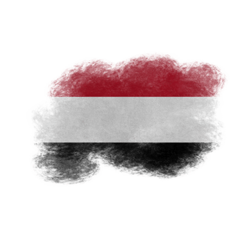 Yemen Brush Flag png