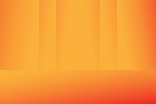 Abstract orange and yellow geometric background. vector