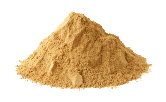 Sand isolated on transparent background. PNG file, cut out. AI Generated