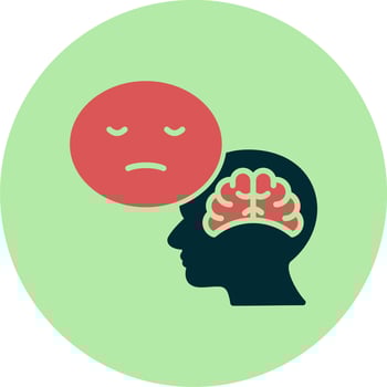 Anxiety Vector Icon