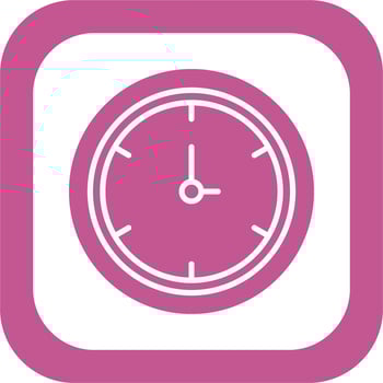 Clock Vector Icon