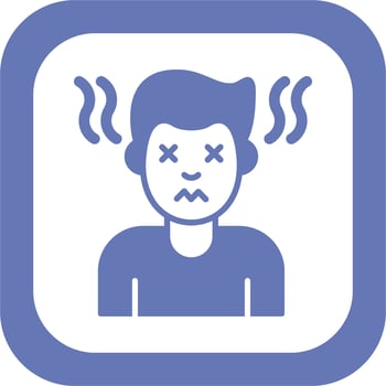 Exhausted Vector Icon