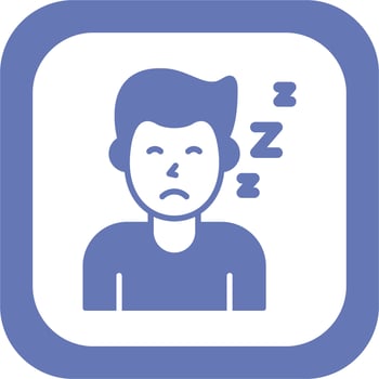 Bored Vector Icon