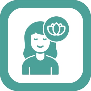 Calm Vector Icon