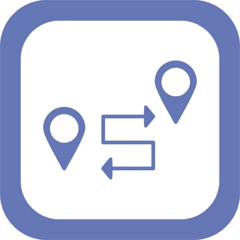 Route Vector Icon