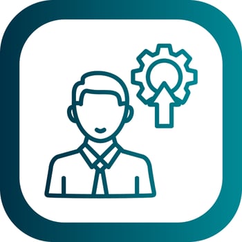 Employee Development Vector Icon Design