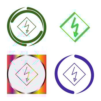 High Voltage Vector Icon