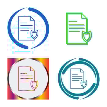 Private Document Vector Icon