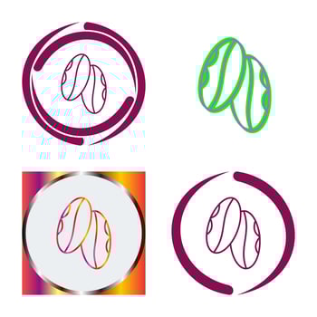 Coffee Grain Vector Icon