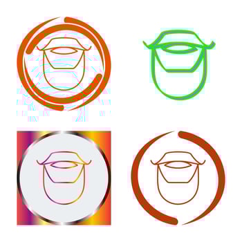 Beard and Moustache Vector Icon