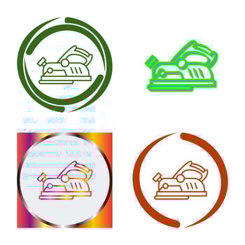 Garlands and Woman Hat Icon vector