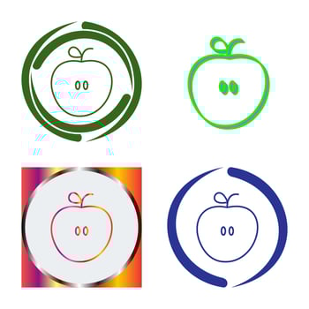 Apples Vector Icon
