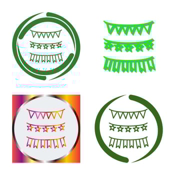 Garlands Vector Icon