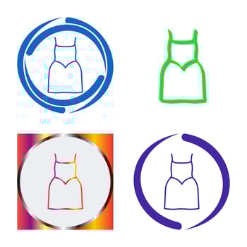 Party Dress Vector Icon