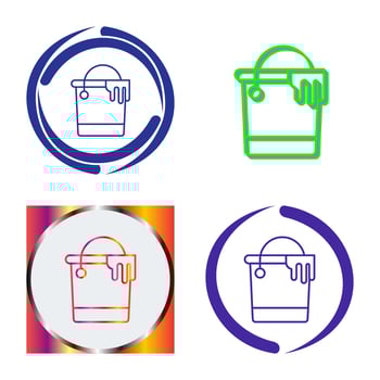 Paint Bucket Vector Icon