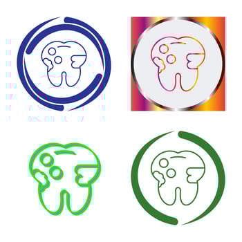Caries Vector Icon