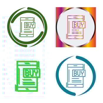 Buy Now Vector Icon