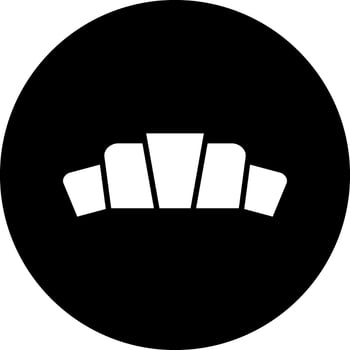 Croissant Vector Icon