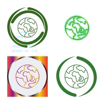 Earth Vector Icon