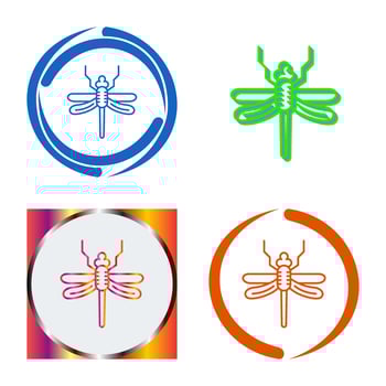 Dragonfly Vector Icon