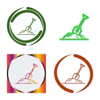 Digging Vector Icon