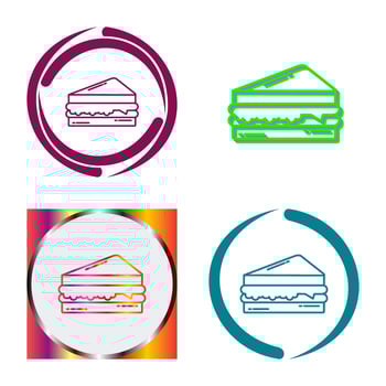 Sandwich Vector Icon