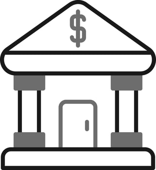 Bank Vector Icon