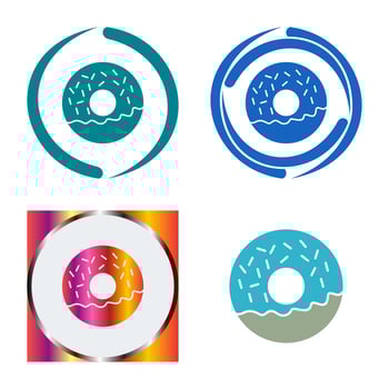 Doughnut Vector Icon