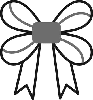 Ribbon Bow Vector Icon