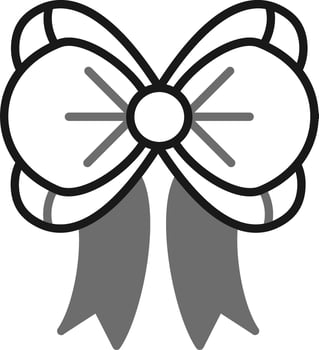 Ribbon Bow Vector Icon