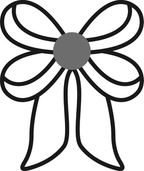 Ribbon Bow Vector Icon