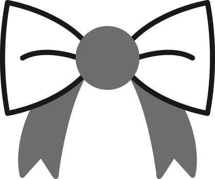 Ribbon Bow Vector Icon
