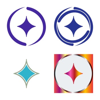 Unique Diamond Vector Icon