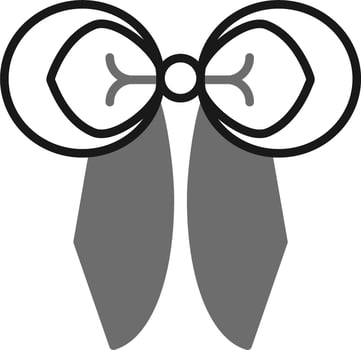 Ribbon Bow Vector Icon