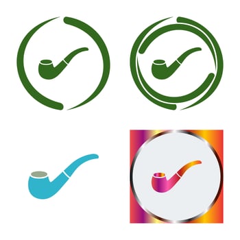 Smoking Pipe Vector Icon