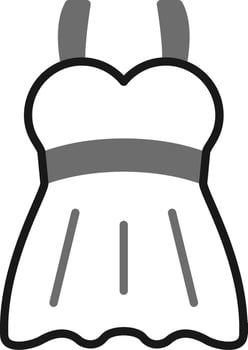 Nightgown Vector Icon