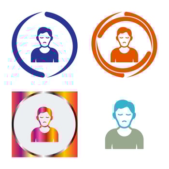 Conict Vector Icon