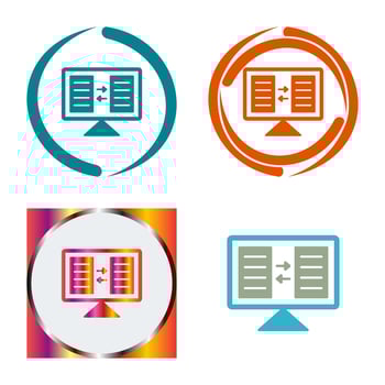File Sharing Vector Icon