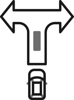Driving Test Vector Icon